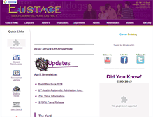 Tablet Screenshot of eustaceisd.net